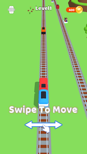 Android application Train Runner screenshort