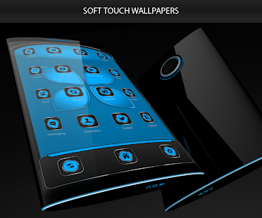 Soft Touch Blue Theme 13.0.5 Screenshots 2