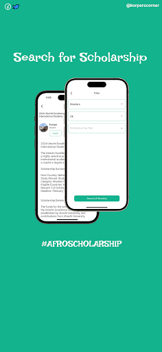 AfroScholarship Screen 2
