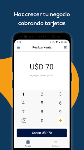Android application Medianetpay móvil screenshort