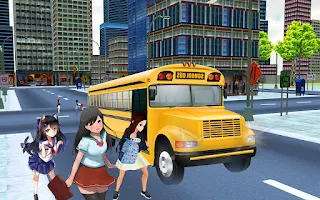 Anime High School Fighting Sim - Screenshot 2