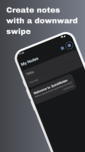 QuickNotes: Easy Note-Taking