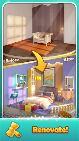 Game screenshot Decor Blast - Realistic Room mod apk