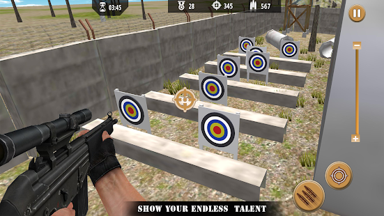 Sniper Target shooting Game Screenshot