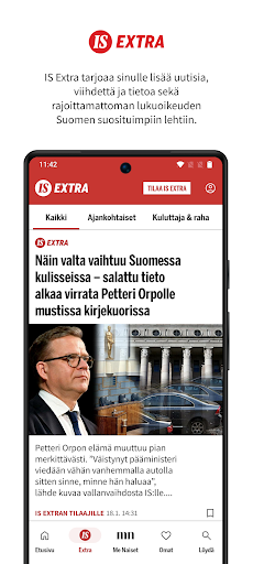 IS – Ilta-Sanomat Screenshot 3 - AppWisp.com