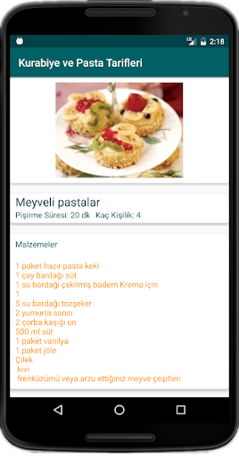 İnternetsiz Kurabiye ve Pasta  Screenshot 4 - AppWisp.com
