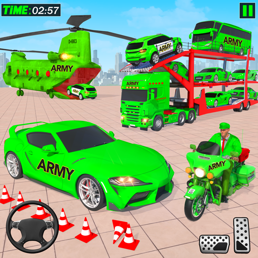 US Army Vehicle Transport Game دانلود در ویندوز