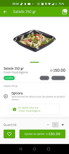 Fresh food Algérie Screen 2