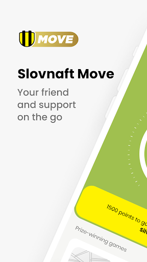 Android application Slovnaft Move screenshort