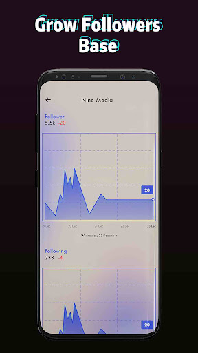 TiKi: followers, likes tracker Screen 2