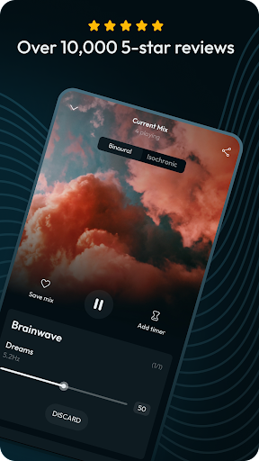 Screenshot of Binaural Beats Brainwaves