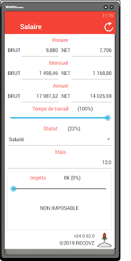 Anteprima dell'app