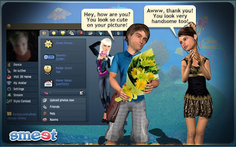 Smeet 3D Social Game Chat  screenshots 2