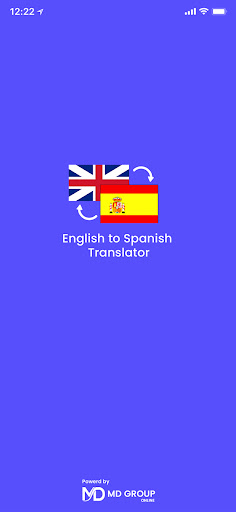 Android application English to Spanish Translator screenshort