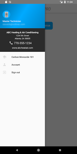 Android application NSI Pro screenshort