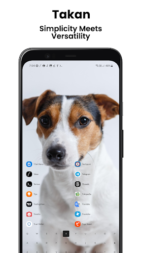 Android application Takan - Minimalist Launcher screenshort
