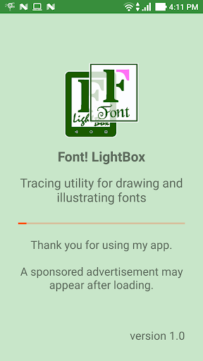 Font! Lightbox tracing app 2.0.3 screenshots 10