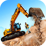Cover Image of ダウンロード Excavator Training 2020 | Heavy Construction Sim 1.3 APK