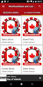 Newfoundland&Labrador Radios