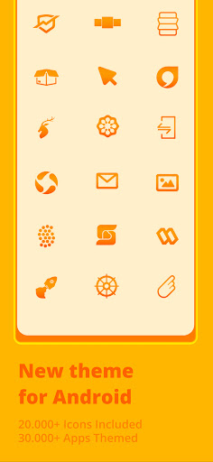 Orange Citrus - Icon Pack Screen 2