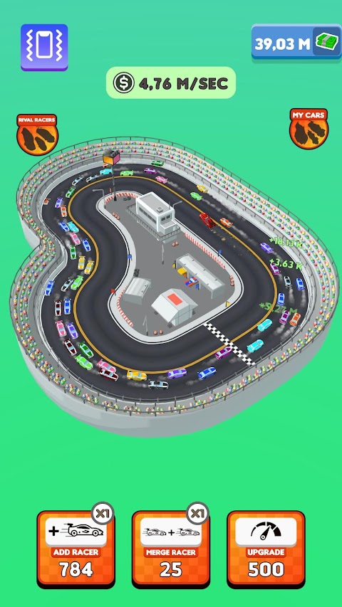 Clicker Racing 3Dのおすすめ画像1