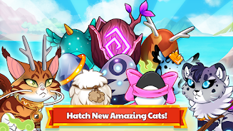 Castle Cats - Idle Hero RPG screenshot 1