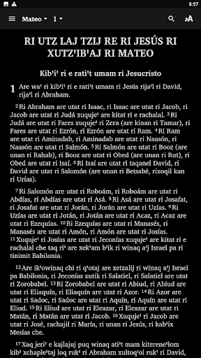 Kꞌicheꞌ Totonicapán Bible Screenshot 3 - AppWisp.com