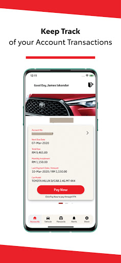 TCAP EZ CONNECT Screen 3