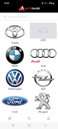 Android application Auto Saler screenshort