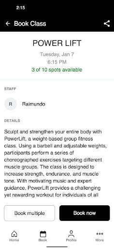 BodyTech Fitness & Spa Screenshot 3 - AppWisp.com
