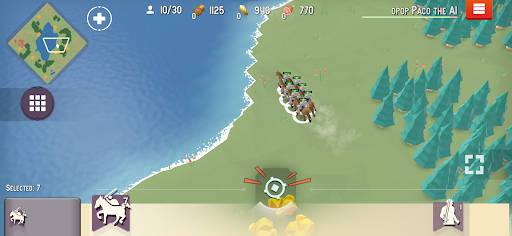 Android application Late Knight RTS screenshort