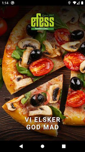 Android application Efess Pizzaria & Grill screenshort