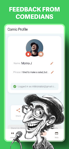Stand-Up Writer: Jokes & Shows Screenshot 4 - AppWisp.com