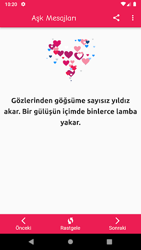Aşk Mesajları ( Aşk Sözleri ) Screen 2