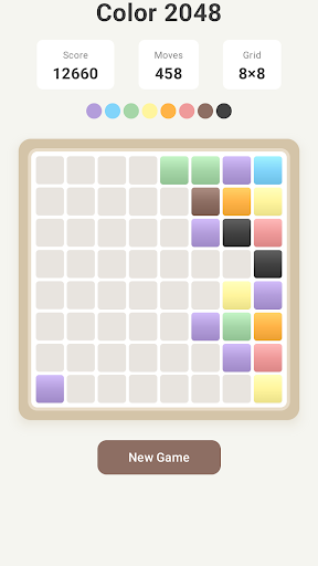 Color 2048 screenshot