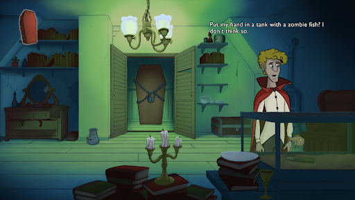 Android application Champy the Useless Vampire screenshort