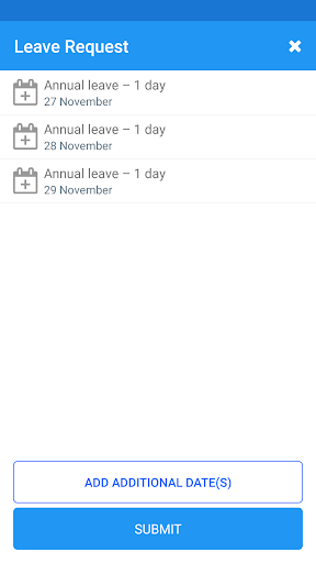 Employee App Screen 3