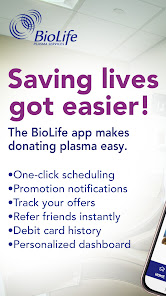 BioLife Plasma Services app review