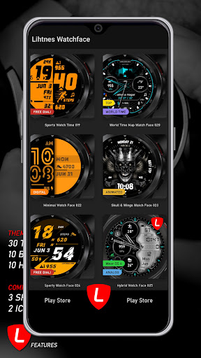Lihtnes Watch Faces Screen 3