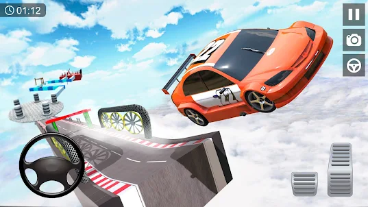 GT Car Megaramp Stunts 3D