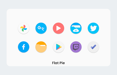 Flat Pie – Icon Pack APK 3.5 (Patched) Gallery 2