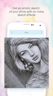 Pencil Sketch Photo - Art Filters and Effects Screenshot