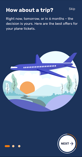 Android application DragonFlies Flights and hotels screenshort