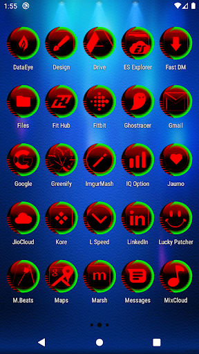 Red Icon Pack Style 7 Screen 3