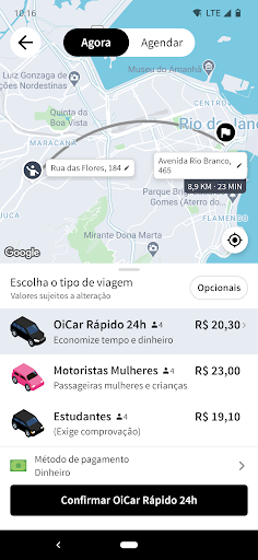OiCar transporte Screen 3