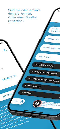 infovictims DE Screen 2