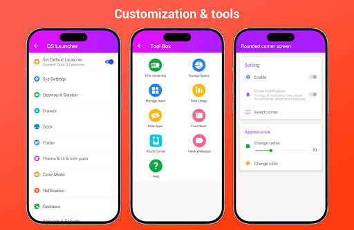 Smile Launcher - Tools - apps