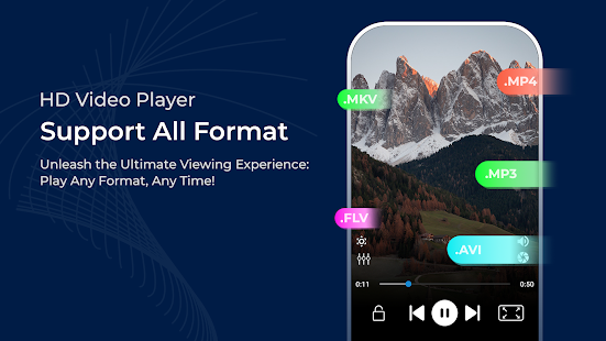 HD Video Player All Format Tangkapan layar