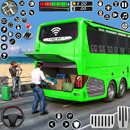 Icon image Coach Tourist Bus City Driving