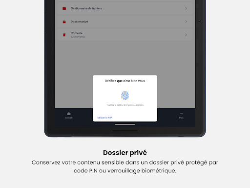 Screenshot of SFR Cloud
